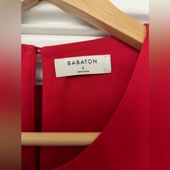 NWT Stunning Red Aritzia Babaton Burt Sheath/Shift Dress - Size Small - Picture 8 of 10